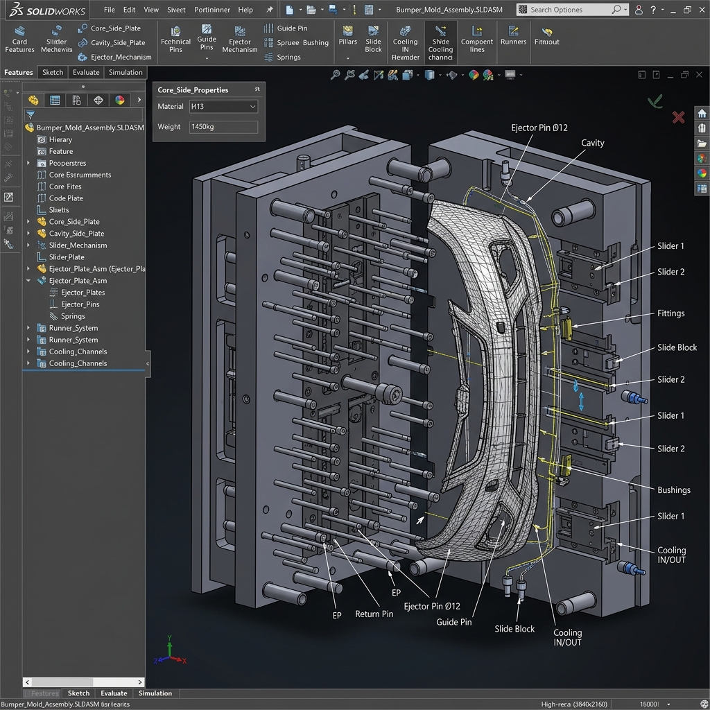 Diseño CAD/CAM 3D — Composites Martiartu